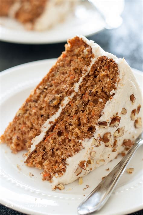 Gluten Free Dairy Free Decadent Carrot Cake - Allergy Free Alaska