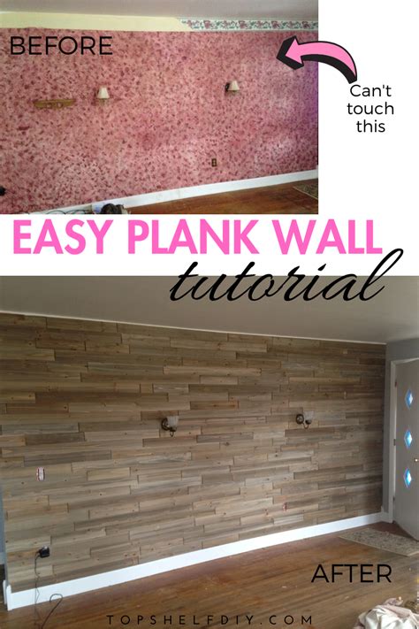 Easy-Plank-Wall - Top Shelf DIY