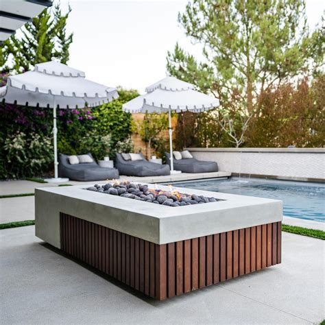 Prism Hardscapes Fairmont 72-Inch Rectangular Propane Gas Fire Pit Table - Natural - PH-483-3LP ...