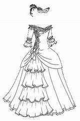 Ball Gown Coloring Pages At GetDrawings  Free Download sketch template