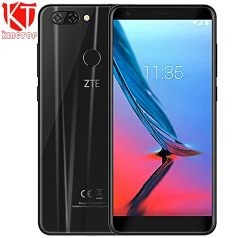 Original ZTE V9 Mobile Phone 5.7" 18:9 full screen 4GB RAM 64GB ROM Android Octa Core Dual Rear ...