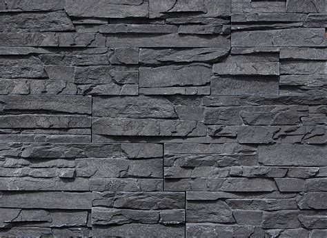 Dry Stacked - Black Shale - Ecostone Products