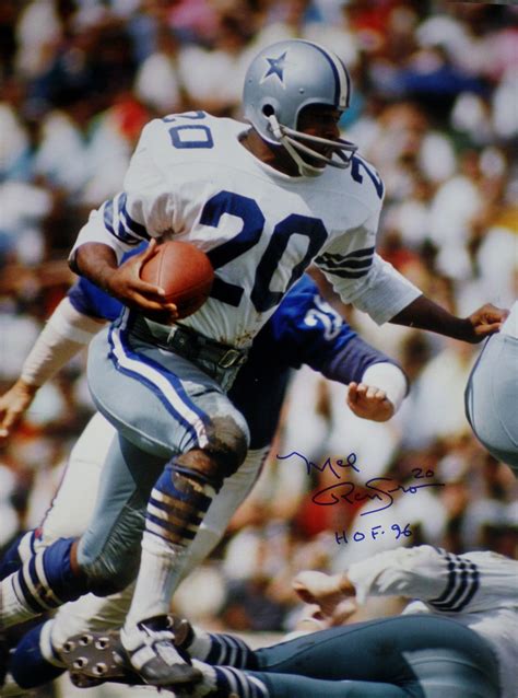 Autographed 16x20 Mel Renfro Dallas Cowboys photo - Main Line Autographs