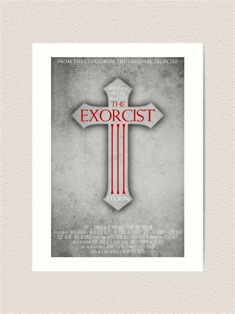 "The Exorcist III (Poster 1)" Art Print by Kaari | Redbubble