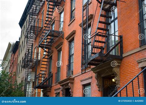 East Village Apartments, New York Stock Photo - Image of apartment ...