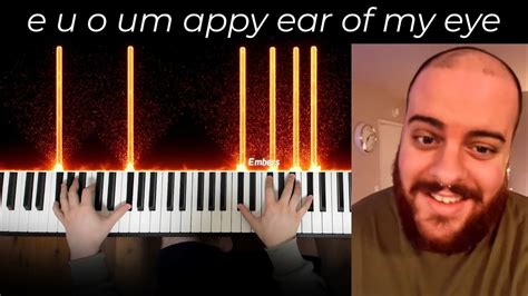 Thank You For The Happiest Year Of My Life Meme on Piano - YouTube