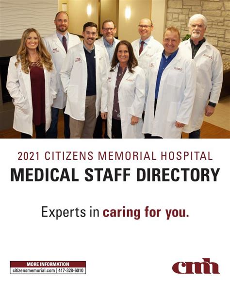 Citizens Memorial Hospital Medical Staff Directory 2021 | Joomag Newsstand