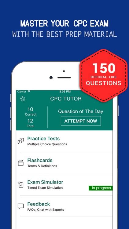 AAPC® CPC® Practice Exam prep 2017 -Q&A Flashcards by Recurvo Learning & Educational Apps