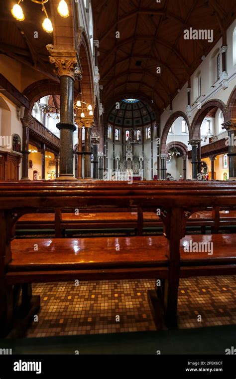 Interior at St Patrick's Catholic Church, Belfast Stock Photo - Alamy