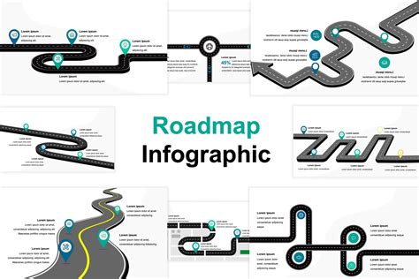 Free Road Map Infographic Template 2 - PowerPoint - PPT & Google Slides ...