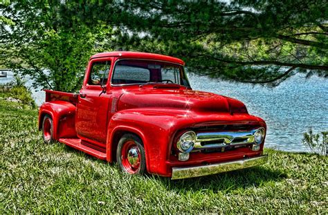 1956 Ford F100 Pickup Truck Photograph by Tim McCullough - Fine Art America