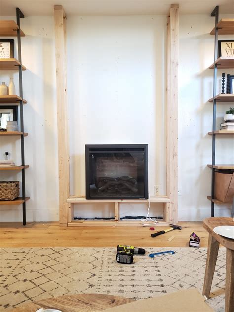 Diy Electric Fireplace And Built Ins - diy onlines