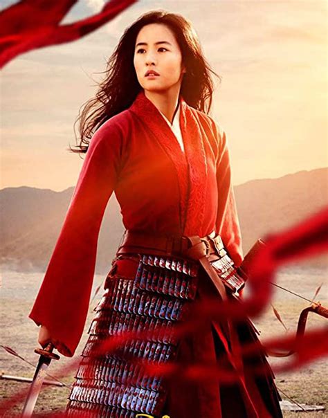 Mulan Yifei Liu Red Coat | Women's Red Woolen Long Coat | ujackets.com