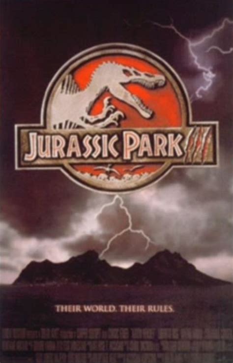 Early Jurassic Park 3 poster art. #JurassicPark3 #JurassicPark ...