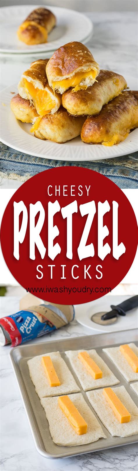 Cheesy Pretzel Sticks - I Wash... You Dry