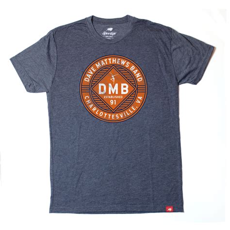 Navy DMB T-shirt | Shop the Musictoday Merchandise Official Store