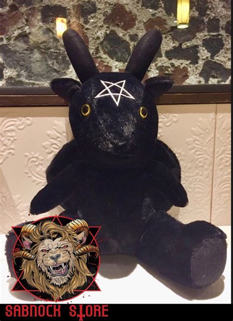 Baphomet Plushie Plush Plush Plusuche Baphomet | Etsy