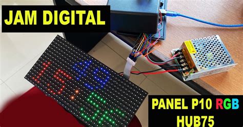 .: JAM DIGITAL PANEL P10 RGB HUB75 ARDUINO