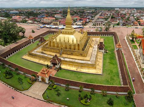 That Luang - Vientiane Great Stupa - Laos - Khmer Blogging How