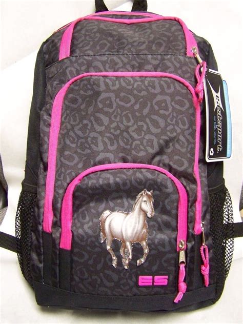 horse backpacks | NWT Girl~Quality BACKPACK w/ HORSES Western school bag - Backpacks