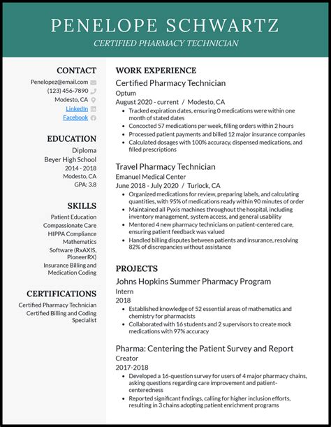 Pharmacy Cashier Resume Example Free Guide - vrogue.co