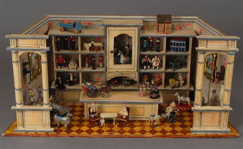 Dollhouse 1/12th Scale Miniature furniture Hand painted store Display cabint 6#