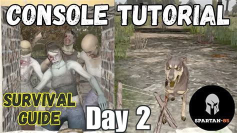 Console Tutorial 7 Days to Die Day 2 Survival Guide Xbox Playstation PS4 - YouTube