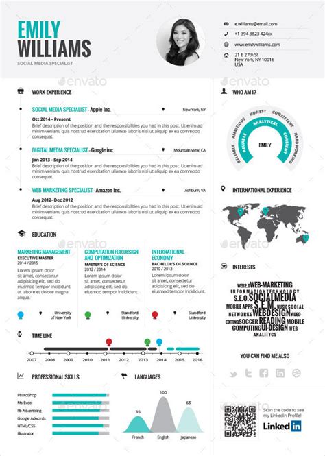 Infographic Resume - 27+ Free Sample, Example Format Download