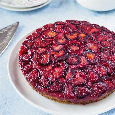 Plum Upside-Down Cake - The Best Video Recipes for All