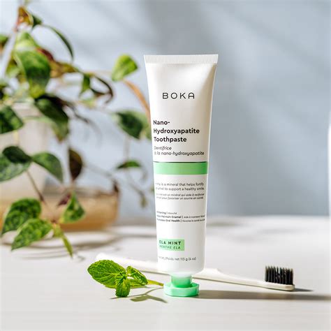 Boka Ela Mint Toothpaste 4oz with Nano-Hydroxyapatite (n-HA)