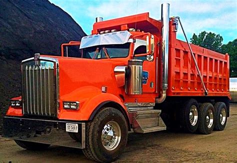 KENWORTH. W900B, Dump-Truck. U.S.A. | Camión clásico, Camiones grandes ...