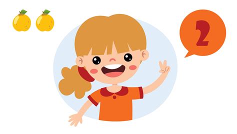 Cartoon Kid Character Counting Number 28325300 Vector Art at Vecteezy