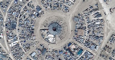 Burning Man satellite images show festival from space - Curbed SF