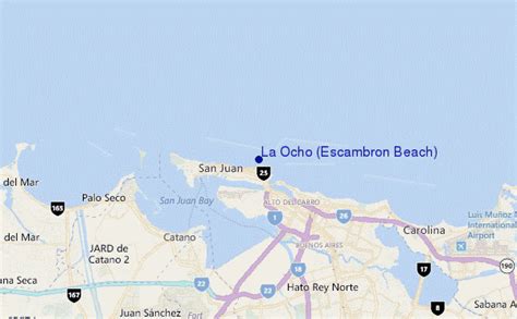 La Ocho (Escambron Beach) Surf Forecast and Surf Reports (Puerto Rico ...