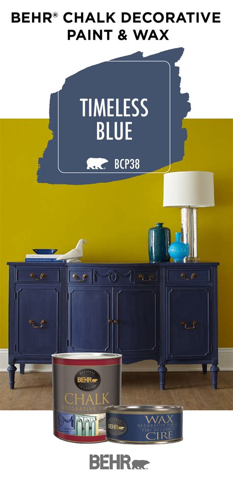 Give old furniture a brand new style with BEHR® Chalk Decorative Paint ...