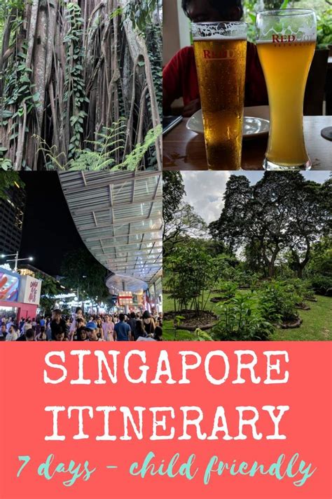 Singapore 7 day itinerary with kids | Food reccos included