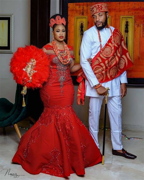 100 Unique Nigeria Brides & Grooms Wedding Outfits Style. | Bride ...