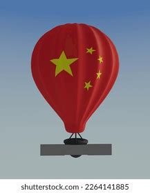 Chinese Weather Balloon 3d Render Stock Illustration 2264141885 | Shutterstock