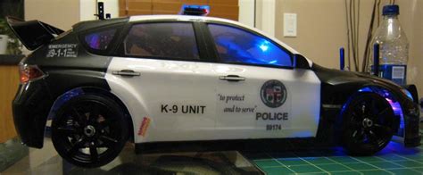 1:10 Subaru WRX LAPD Police Car - Your Home for RC Drifting