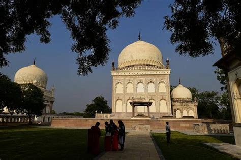 Qutb Shahi Tombs seen from space | the.Ismaili