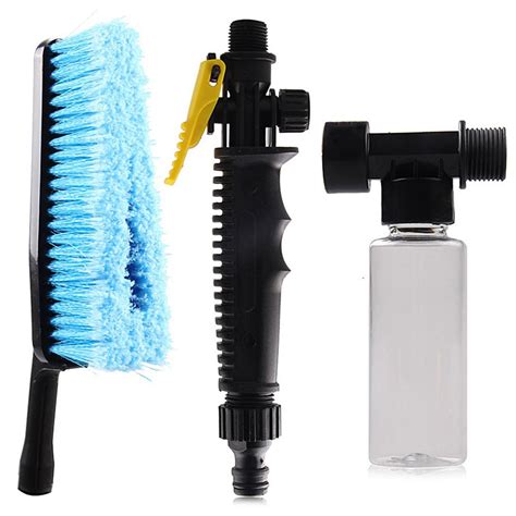 SKY Car Wash Brush Hose Adapter Vehicle Truck Cleaning Water Spray Nozzle Car Care - Walmart.com ...