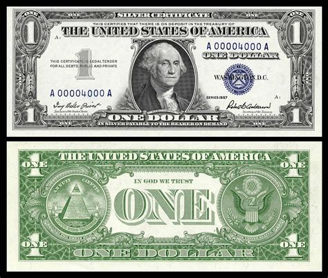 1957 Silver Certificate Dollar Bill Value (Series A, B”, 41% OFF