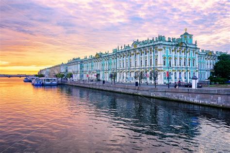 Winter Palace on Neva river, St Petersburg, Russia - GlobePhotos - royalty free stock images