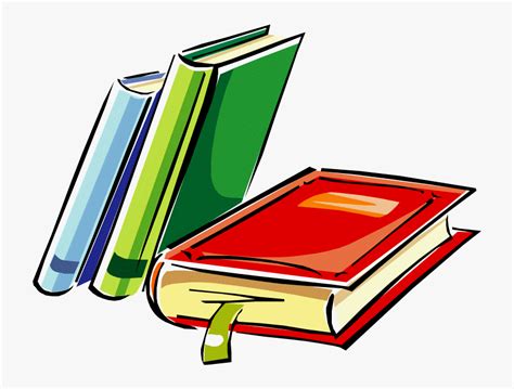 School Books Clipart - Library Clip Art Free, HD Png Download , Transparent Png Image - PNGitem