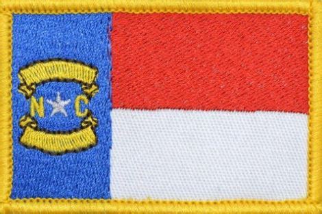 Tactical North Carolina Flag Patch