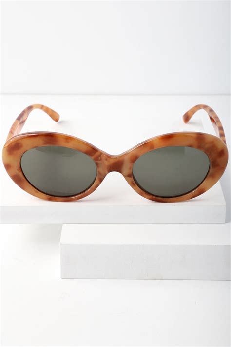 Crap Eyewear The Love Tempo - Oval Tortoise Sunglasses