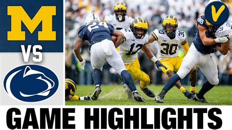 #6 Michigan vs Penn State | College Football Highlights - YouTube