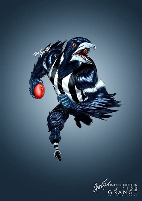 Collingwood Magpies Mascot - Go Images Beat