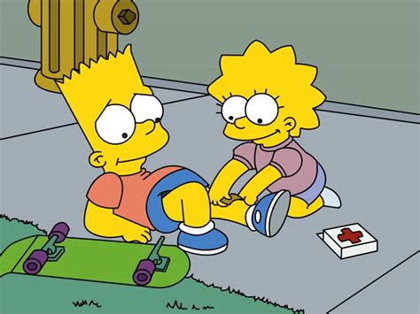 Simpsons Are The Best: Baby Lisa Is Fixing Up Baby Bart