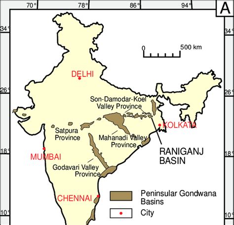 Gondwana System (Mesozoic Era): Geological Structure of India ~ Educational Consultant